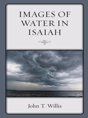 cover image of Images of Water in Isaiah